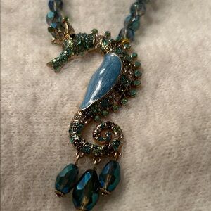 Elegant Seahorse Pendant Necklace